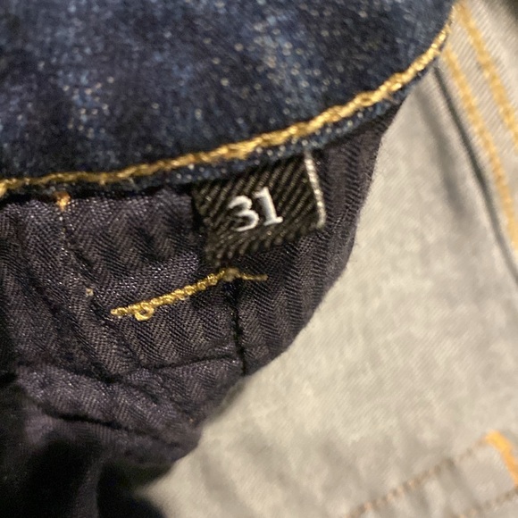 7 For All Mankind Dojo B(air) Jeans 31x26 - Picture 8 of 8